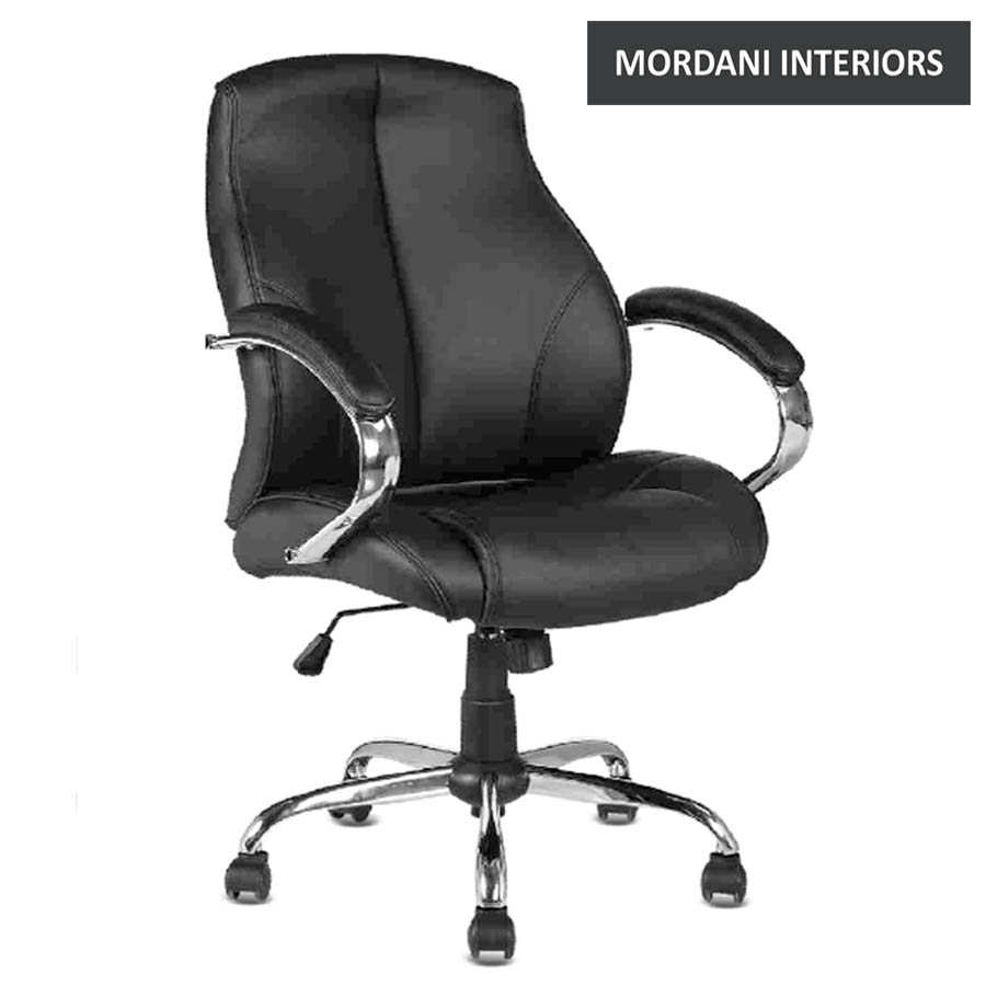 Emerson Mid Back Leather Office Chair
